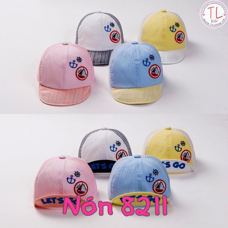 NÓN TRẺ EM - NÓN LƯỠI TRAI XINH XẮN