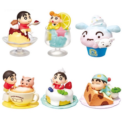SHIN01. Mô hình blindbox Shin - Mẫu 1 - Shin bánh (Hộp lẻ random)