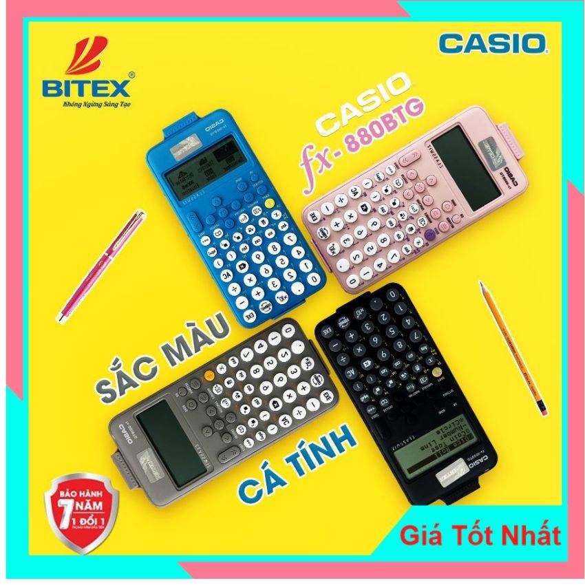 Máy Tính Casio FX880_BTG Hàng Chính Hãng