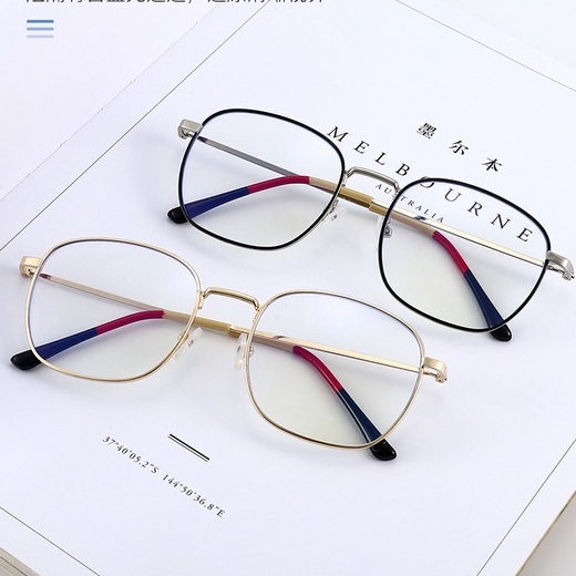 Mắt kính giả cận chống tia bức xạ phong cách cổ điển dành cho nam nữ mã ks32