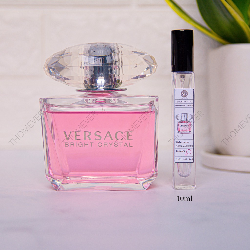 [GIÁ SỐC] Nước hoa Versace Bright Crystal & Versace Bright Crystal Absolu | CHUẨN AUTHENTIC 100% [Mẫu Thử] | BigBuy360 - bigbuy360.vn