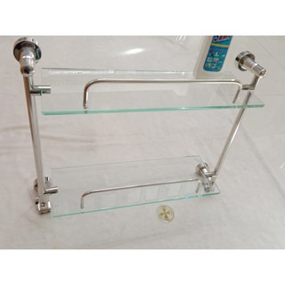 Kệ kính cường lực 2 tầng Kibath KB-812C