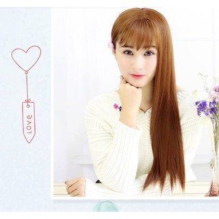 TÓC GIẢ NGUYÊN ĐẦU THẲNG- CHẤT ĐẸP