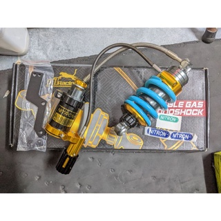 Phuộc Nitron bình dầu xoay 360 tăng chỉnh HPA gắn mọi dòng xe Exciter 2010 Ex 135 Ex 150 Ex 155