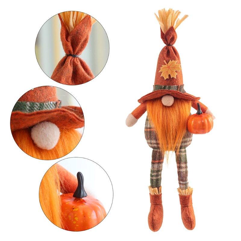 Phụ Kiện Trang Trí Nhà Cửa Lễ Hội Gnome Handmade Hình Chú Lùn Dễ Thương 2 S