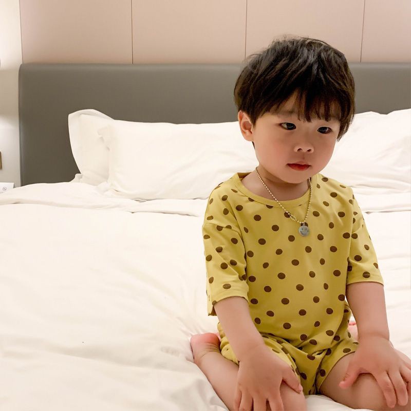 [MINKY MOM] Bộ Cộc Chấm Bi Thun Lạnh Minkymom Quảng Châu