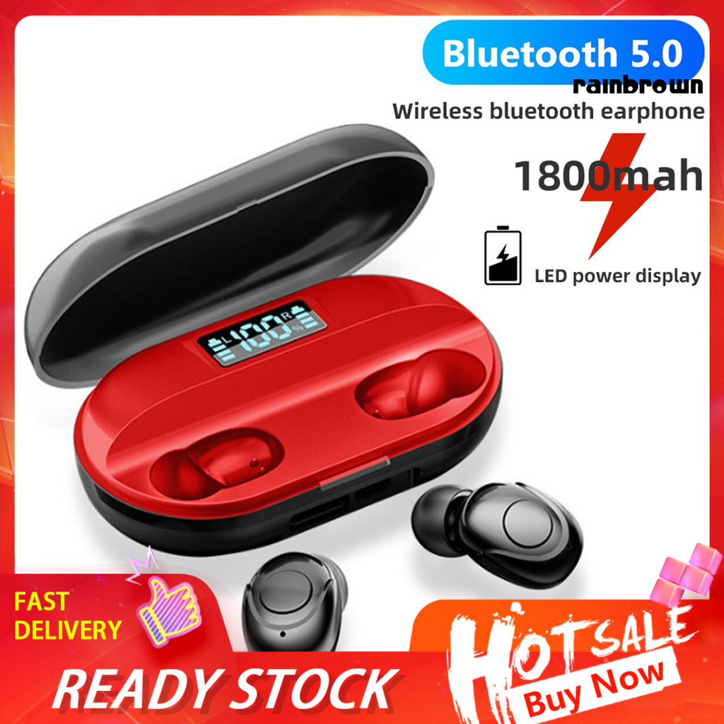 Tai Nghe Bluetooth 5.0 Không Dây Mini / Rej / T2