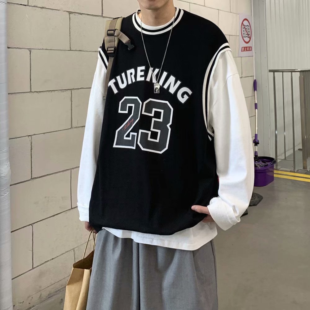 Áo Thun Tay Dài Dáng Rộng Thoải Mái Dành Cho Nam | BigBuy360 - bigbuy360.vn