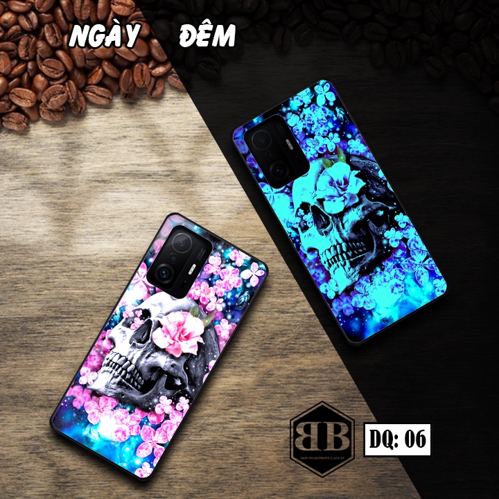 Ốp lưng kính Dạ Quang Xiaomi Mi 11T 5G / Mi 11T Pro 5G phát sáng trong đêm dễ thương