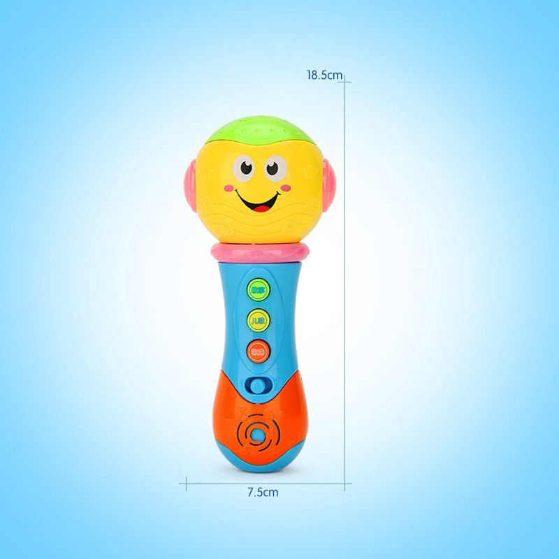 Flash microphone projection enlightenment toy