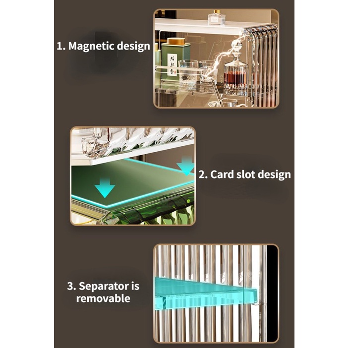 Cốc Thủy Tinh Trong Suốt Bằng Acrylic Đựng Trà / Cà Phê Để Bàn