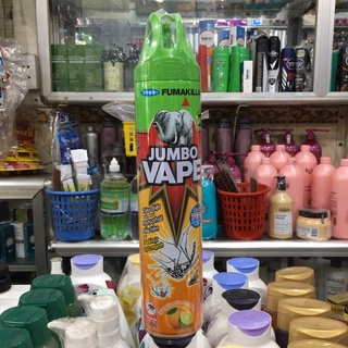 1 thùng (12 chai) xịt muỗi Jumbo Vape hương cam chanh tự nhiên 600ml