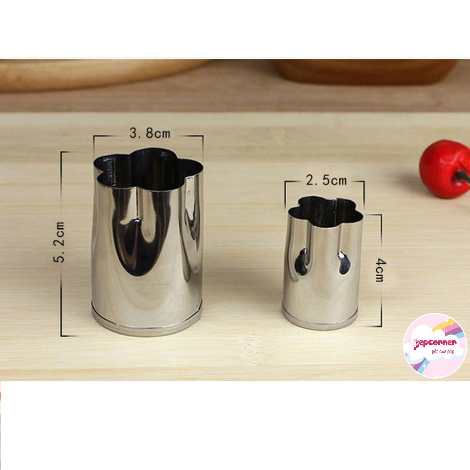 Bộ khuôn cắt tỉa củ quả nhà bếp tạo hình bánh quy chế biến đồ ăn đẹp mắt tiện lợi