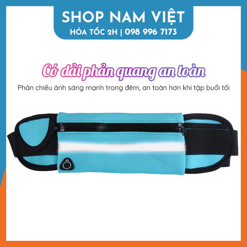 Túi đeo hông, đeo bụng tập gym, chạy bộ có ngăn để chai nước