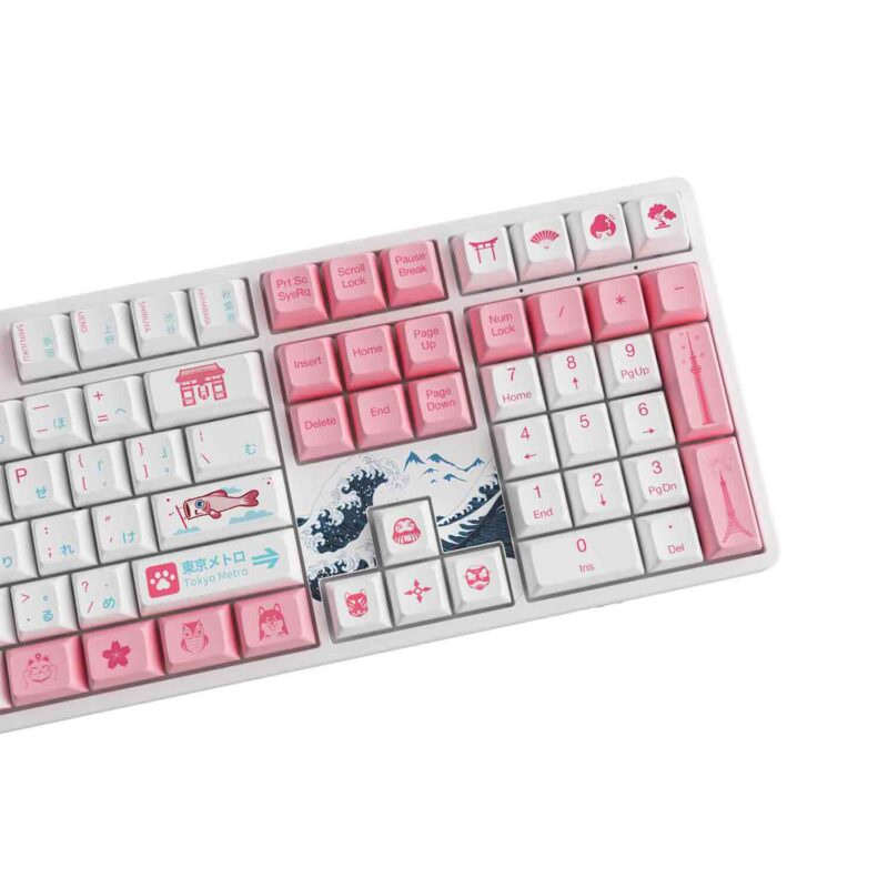 Bàn Phím Cơ Có Dây - AKKO 5108 World Tour Tokyo R2  - Chính Hãng