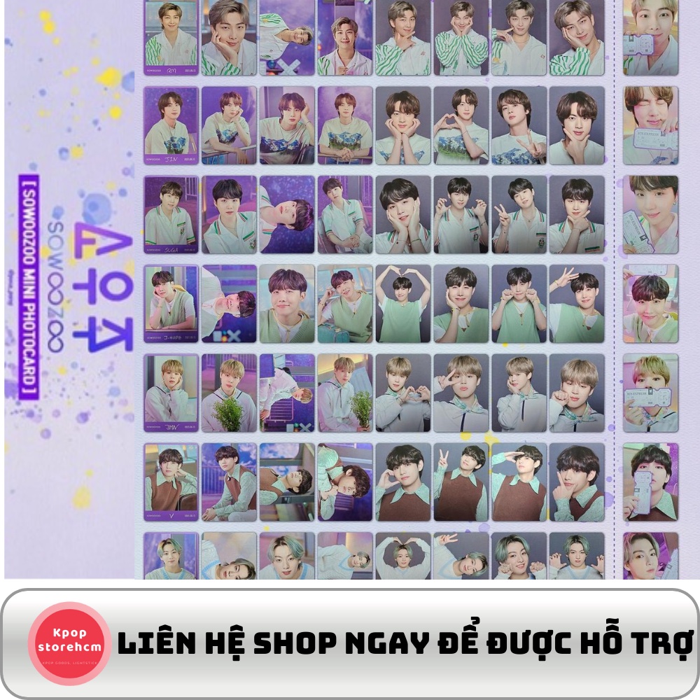 Kpopstorehcm Mini Photocard BTS Permission To Dance, Sowoozoo, MINI PHOTOCARD BTS CONCERT YET TO COME BUSAN