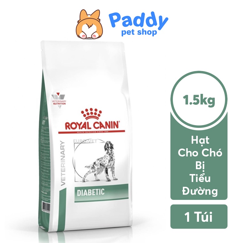 [1.5kg] Hạt Royal Canin Diabetic Hỗ Trợ Tiểu Đường Cho Chó