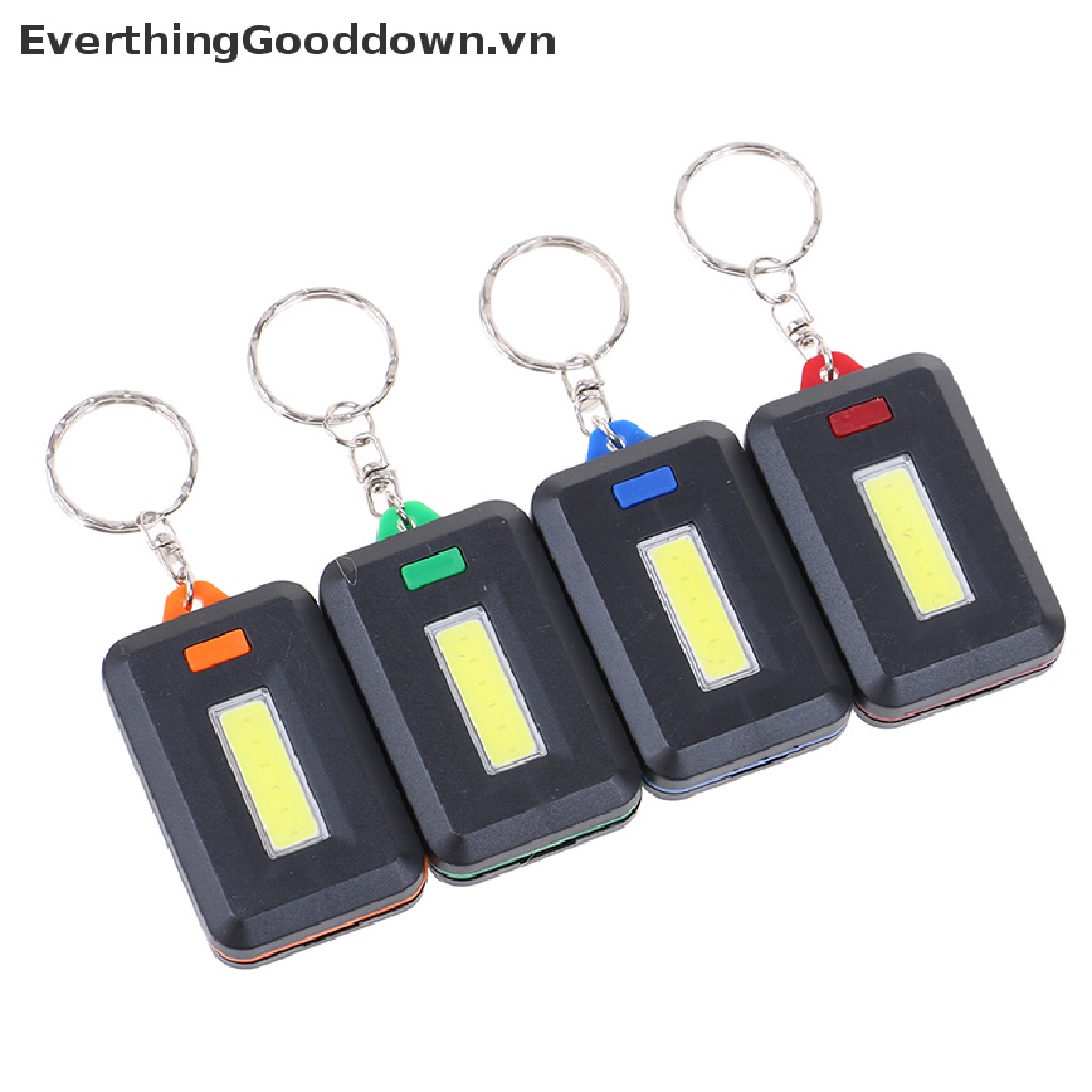 Everthinggood Đèn Pin led Cob mini Có Móc Khóa Tiện Lợi