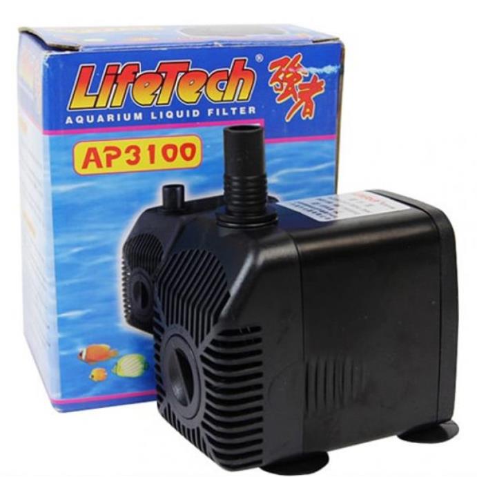 Máy bơm chìm thủy canh và hồ cá Lifetech AP 3100 công suất 28W hút căn đáy bể cá