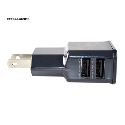 Cục sạc USB kép 5v 2.1a cho Samsung Iphone Ipad Ipod chất lượng cao