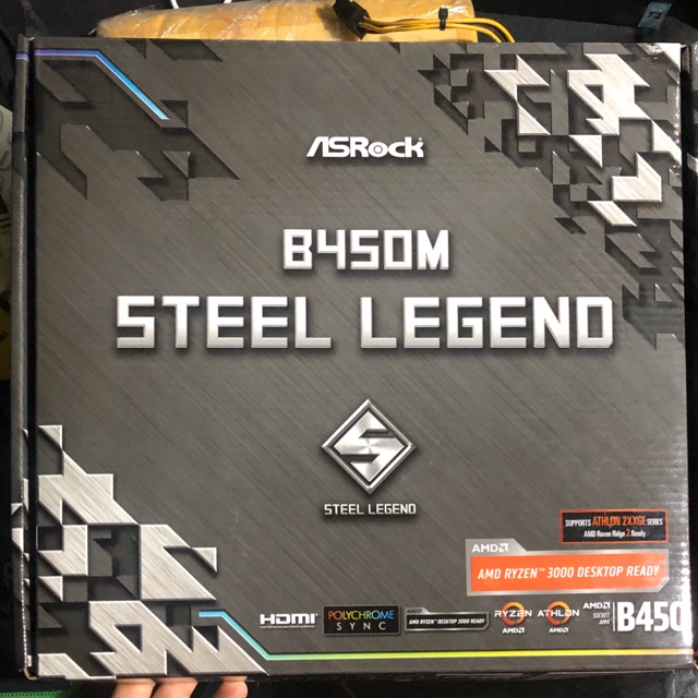 Asrock b450m steel Legend (AM4)