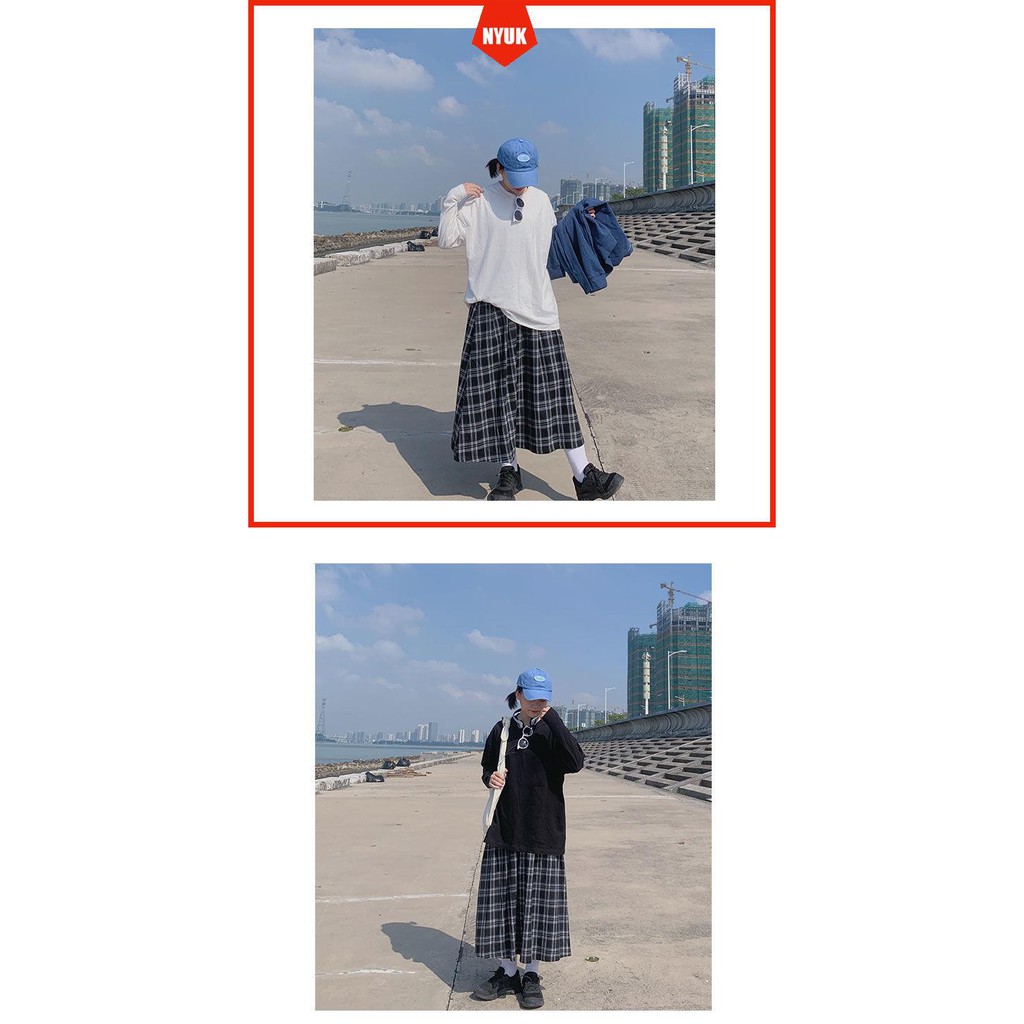 Chân Váy Caro Xếp Ly Thời Trang Retro Cho Nữ | BigBuy360 - bigbuy360.vn