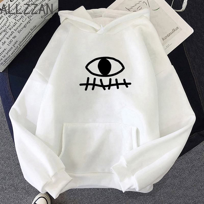 Áo Hoodie In Hình Mieruko-chan Phong Cách Hàn Quốc Dành Cho Nữ