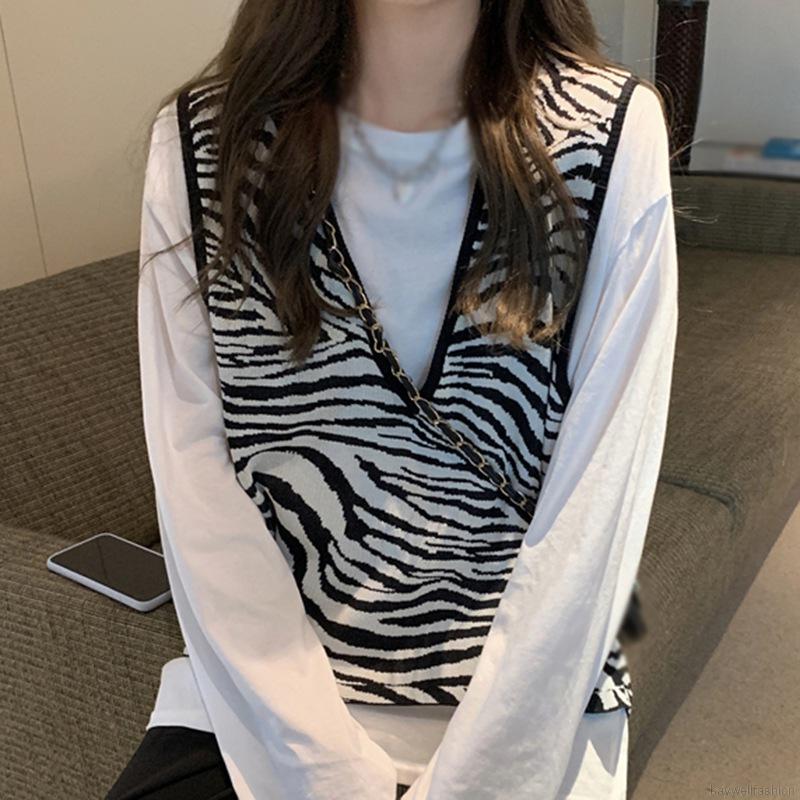 Áo Dệt Kim Không Tay Phong Cách Hong Kong Cổ Điển Sang Trọng Cho Nữ | BigBuy360 - bigbuy360.vn