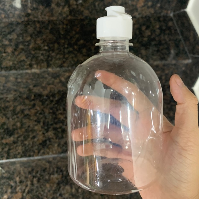 Chai PET 500ml nắp bật