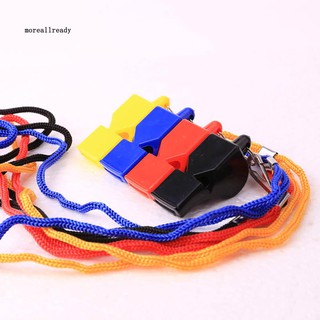 Set 2 còi thổi bóng đá chuyên nghiệp kèm dây đeo dùng trong luyện tập thể thao