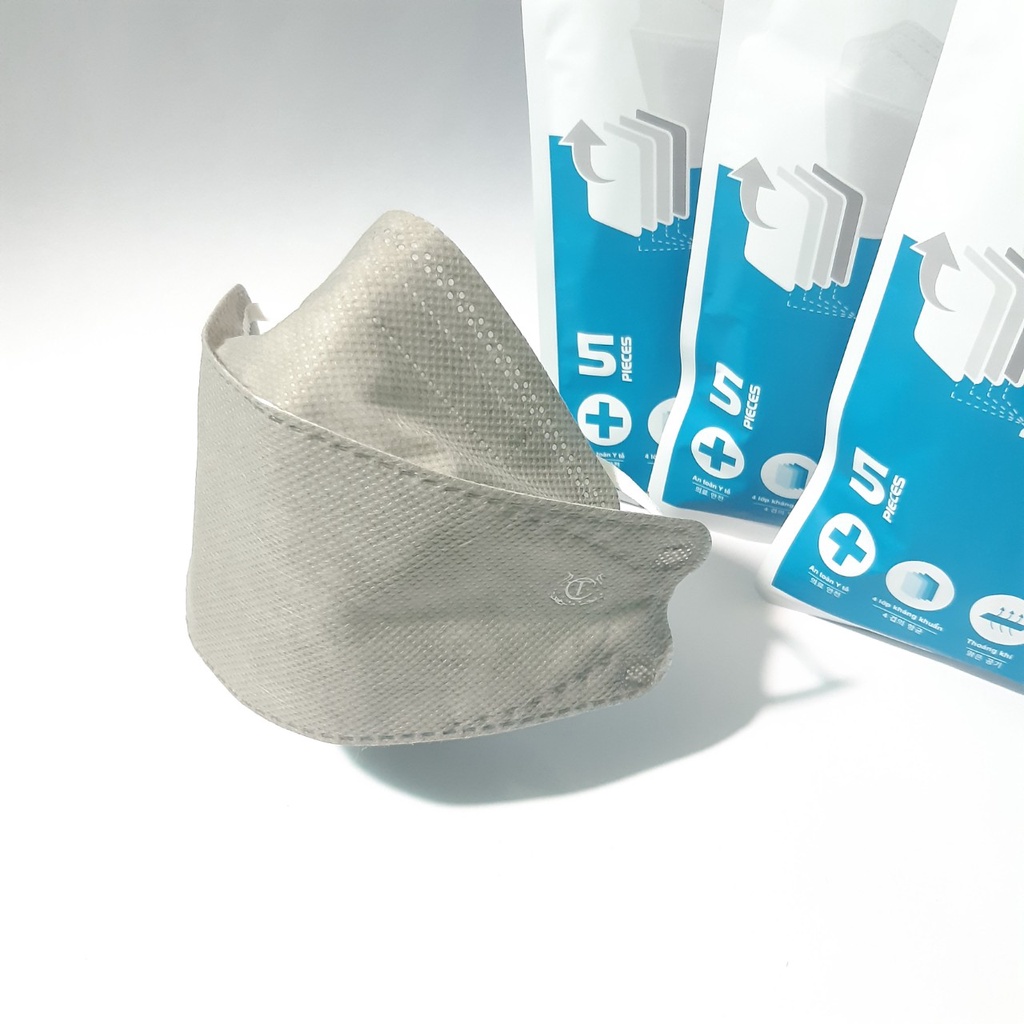 [SALE SỐC] Khẩu Trang 4D CT Mask KF94 Y Tế Cường Thịnh Xuân Lai Chất Dày Dặn Quai Bền Dáng Đẹp Ôm Sát Mặt Gói 5C | BigBuy360 - bigbuy360.vn