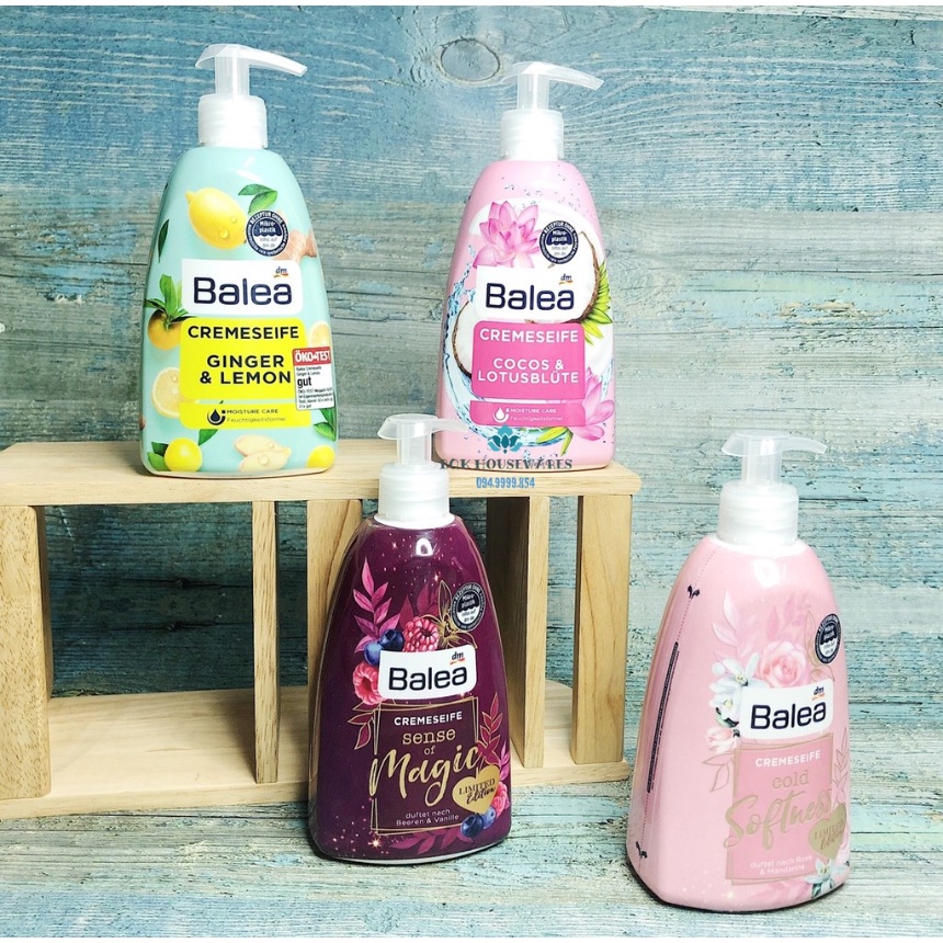 Nước rửa tay Balea không cồn, dịu nhẹ cho da