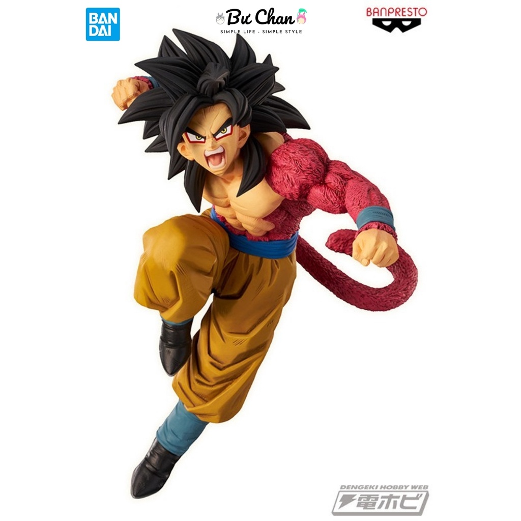 [BANPRESTO Chính hãng] - Mô hình Songoku SSJ4 - Figure SON GOKU SUPER SAIYAN 4 DRAGON BALL GT