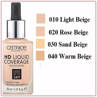 KEM NỀN /Kem nền Catrice HD Liqiud chuẩn Đức [kem che khuyet diem]