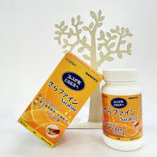 Viên uống hạ mỡ máu Fujina Sarafine Nhật Bản, giảm mỡ máu và cholesterol, bảo vệ tim mạch và gan, ổn định huyết áp