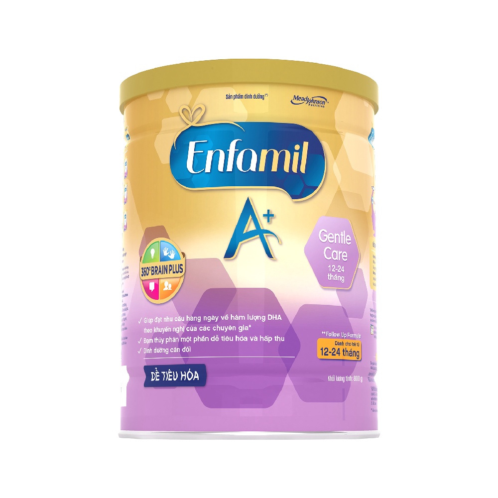 Sữa Enfamil A+ Gentle care 800g