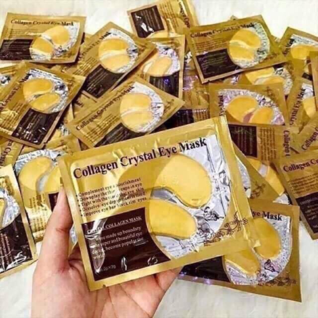 Mặt nạ dưỡng mắt collagen vàng