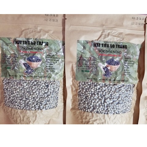 Hạt Tiêu sọ chất lượng cao, túi 500g ( sản phẩm từ Đăk Song Đăk Nông )