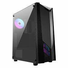 Vỏ Case Máy Tính MSI MAG SHIELD 110R (Mid Tower/Màu Đen/ Kèm 2 Fan )