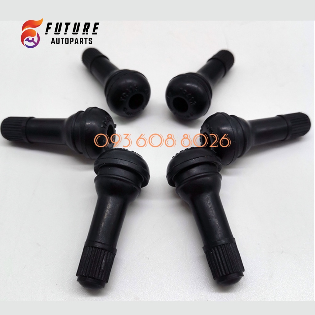Gói 100 chiếc chân van cao su lõi đồng cho lốp không săm xe con, xe tải, xe máy  - Future Autoparts
