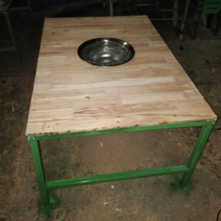 Giảm giá sốc bếp nướng than hoa inox đặt âm bàn