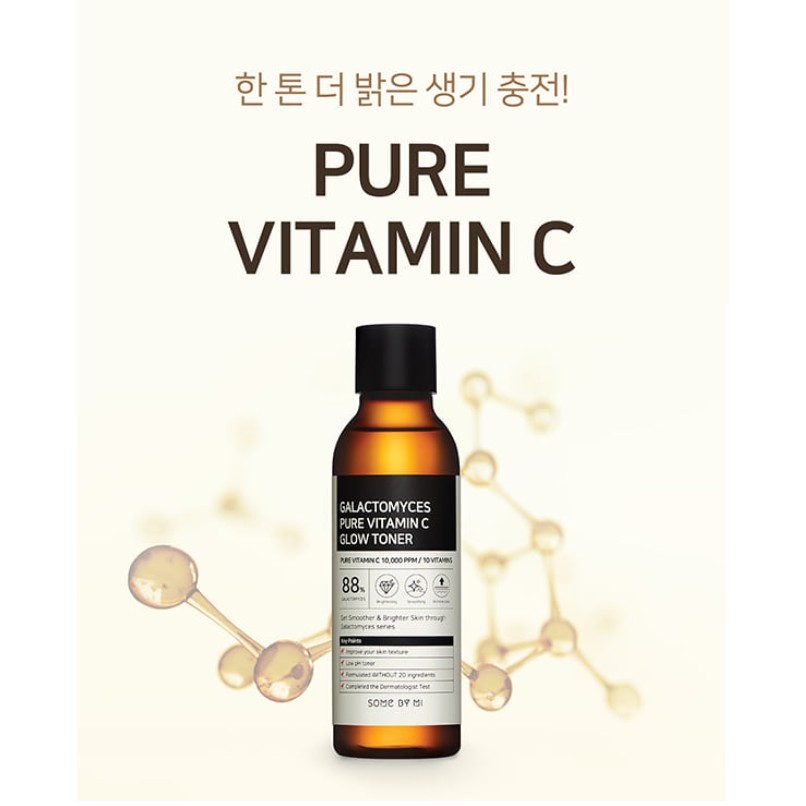 Toner Dưỡng Trắng Some By Mi Galactomyces Pure Vitamin C Glow Toner 200ml