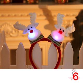 Christmas light single and double headband