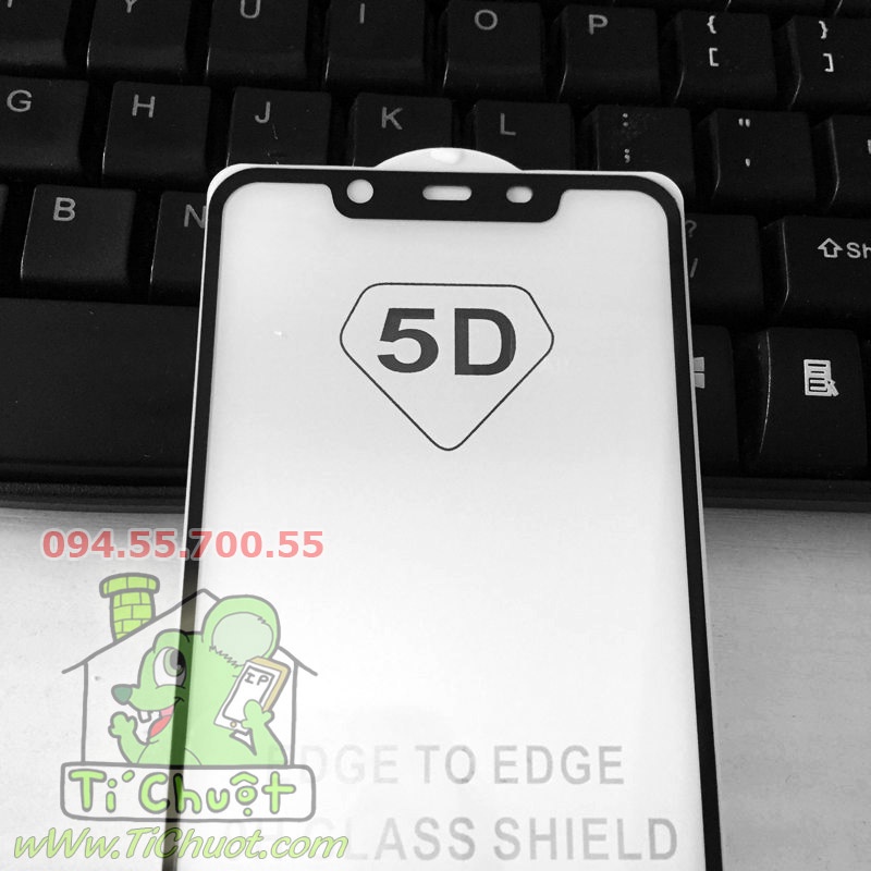[FULL KEO-Ảnh Thật] Kính CL Nokia 8.1 / X7 Cường Lực 2.5D FULL Màn