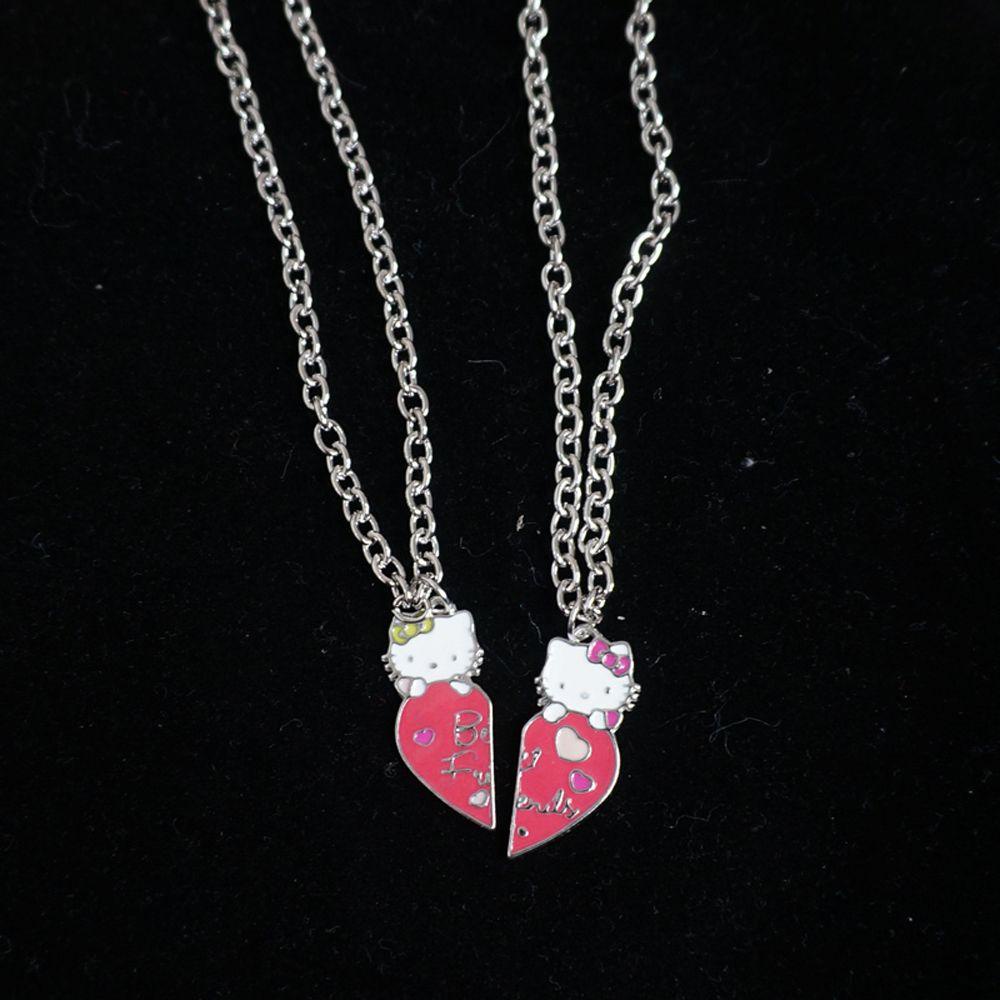 Vòng cổ Tình Bạn Mặt Mèo Hoạt Hình VANES1