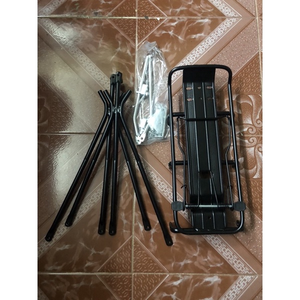 baga nhôm 3 chân xe đạp