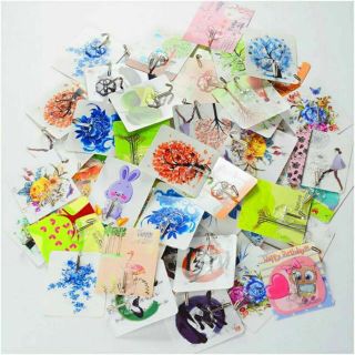 Combo 100 Móc Dán Họa Tiết 3D Siêu Dính Chịu Lực Kích Thước (8cmX8cm)