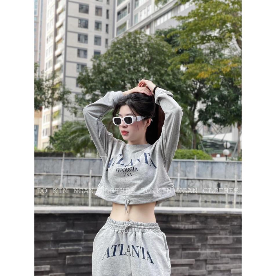 [ 𝐅𝐑𝐄𝐄 𝐒𝐇𝐈𝐏 ] BỘ THỂ THAO CROPTOP RÚT EO SIÊU XINH