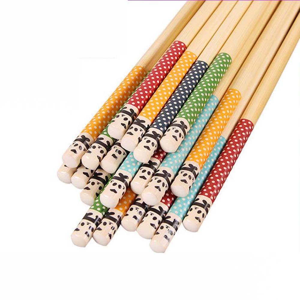 Đũa tre shanrong nhà hàng bộ đồ ăn bằng gỗ tự nhiên nấu ăn panda dụng cụ nhà bếp