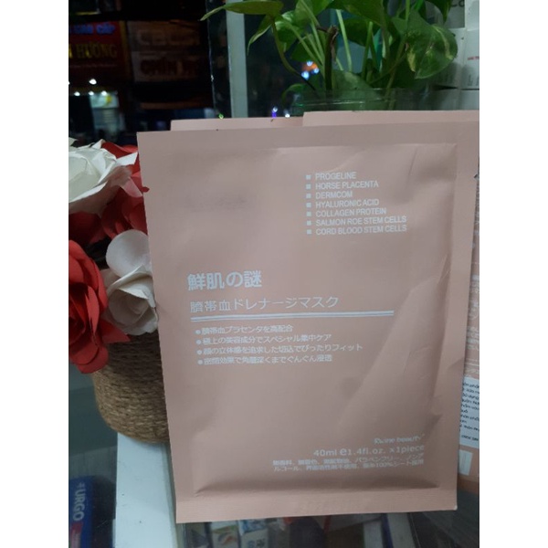 Mặt nạ nhau thai cừu Nhật  Bản: nhập khẩu chính hãng